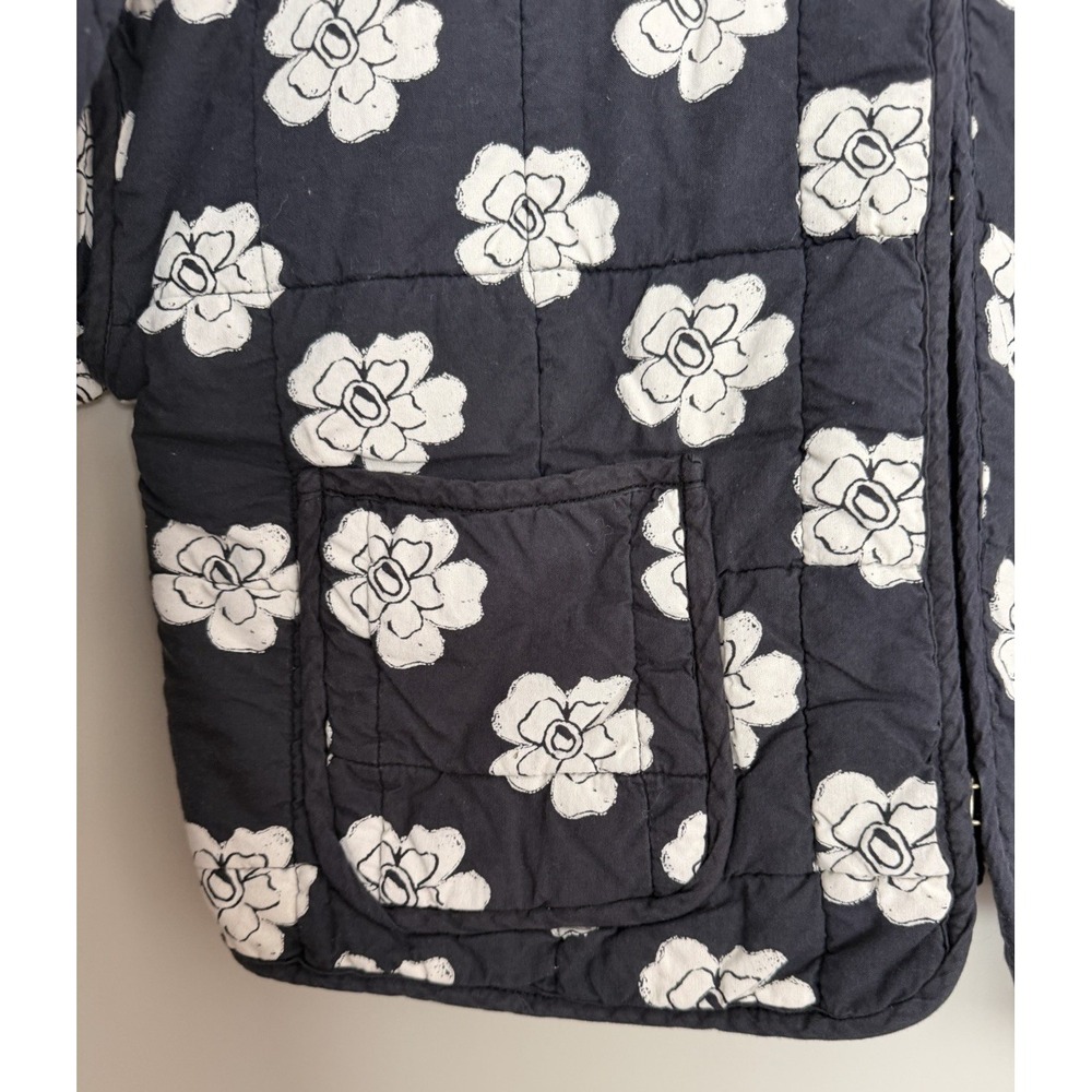 Free People Chloe Floral Quilted Jacket Night Blooms Women's Size Small - Picture 10 of 13
